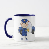 Mug T-shirts et cadeaux masculins de policier (Gauche)