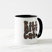 Mug T-shirts et cadeaux mignons de chat de Kitty (Devant droit)