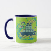Mug T-shirts et cadeaux partis de remorqueur d'Ancres (Gauche)