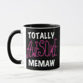 Mug T-shirts et cadeaux roses totalement (Gauche)