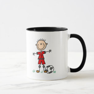 Mug T-shirts et cadeaux uniformes rouges du football