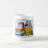 Mug T-shirts et objets de collection amusants Dolphin (Centre)