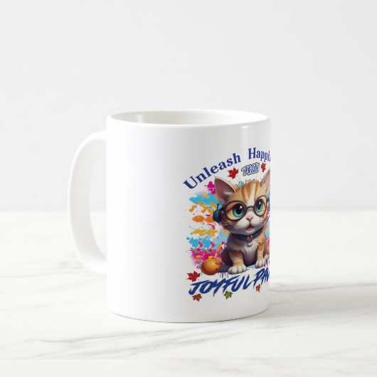 Mug T-shirts Joyful Paws (Devant gauche)