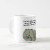 Mug T-shirts politiques de cadeaux de plaisanterie (Devant gauche)