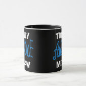 Mug T-shirts totalement impressionnant de bleu de (Centre)