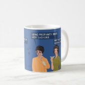 Mug Ta moustache n'est pas non plus... (Devant droit)