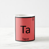 Mug Ta - Tapas Appetizer Chimie Tableau Périodique (Centre)