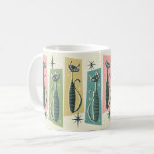 Mug Tabbies Rétro Patchwork ©studioxine (Devant gauche)