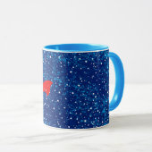 Mug Tabby aime la neige (Devant droit)