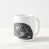 Mug Tabby avec pattes coupées (Devant droit)
