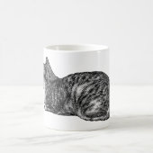 Mug Tabby avec pattes coupées (Centre)