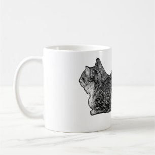 Mug Tabby avec pattes coupées