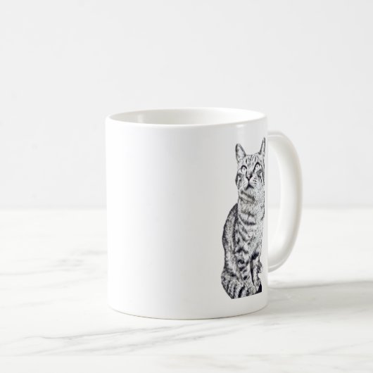 Mug tabby cat (Devant droit)
