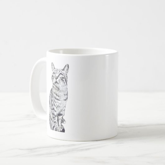 Mug tabby cat (Devant gauche)
