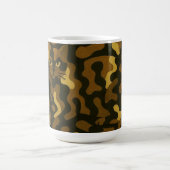 Mug Tabby Cat Camouflage Abstract Pattern (Centre)