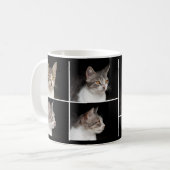 Mug Tabby Cat Fancier - texte personnalisé (Devant gauche)