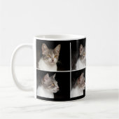 Mug Tabby Cat Fancier - texte personnalisé (Gauche)