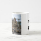 Mug Tabby cat prêt à l'action (Centre)