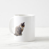 Mug Tabby Chat dans les nuances de Brown (Devant gauche)