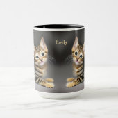 Mug Tabby chatte moelleux chatte bébé (Centre)