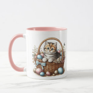 Mug Tabby de Pâques Kitty