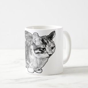 Mug Tabby Fireside avec points baisés à la neige
