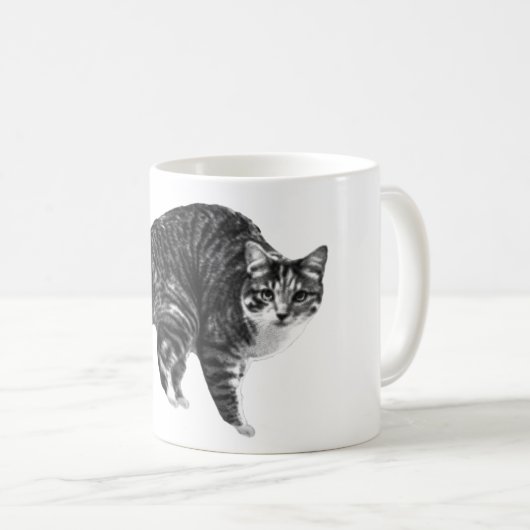 Mug Tabby Glow par Winter Window (Devant droit)