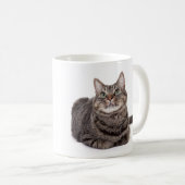 Mug Tabby Gris (Devant droit)