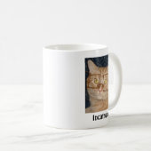 Mug Tabby Orange Chat/Humour Incognito (Devant droit)
