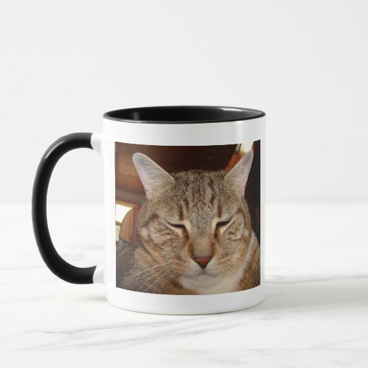 Mug Tabby Tiger Cat (Gauche)