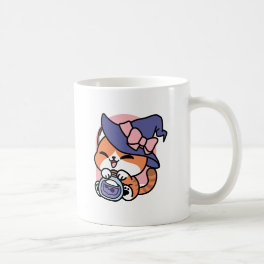 Mug Tabby Witch Brew – Joli design de chat pour Hallow (Droite)