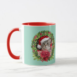 Mug Tabby Wreath