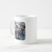Mug Tabbynezer Scrooge Illustration – Tabby Scrooge (Devant gauche)