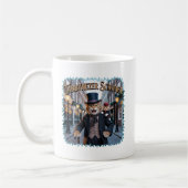 Mug Tabbynezer Scrooge Illustration – Tabby Scrooge (Gauche)