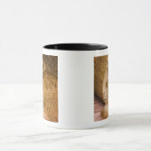 Mug Table orange dormant dans le hamper (Centre)