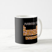 Mug Table Purriodique Cute Chat Jeu de Table Périodiqu (Devant droit)