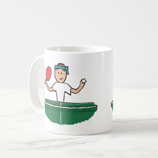 Mug Table Tennis (Devant gauche)