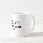 Mug Table Tennis Paddle Ping Pong Répéter l'idée cadea (Devant droit)