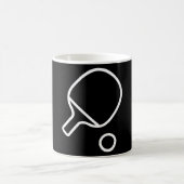 Mug Table Tennis Racket And Ball Retro Ping Pong (Centre)