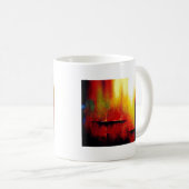 Mug Tableau Abstrait de Hizli (Devant droit)
