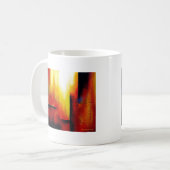 Mug Tableau Abstrait de Hizli (Devant gauche)