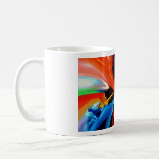 Mug Tableau Abstrait de Serdar Hizli (Gauche)