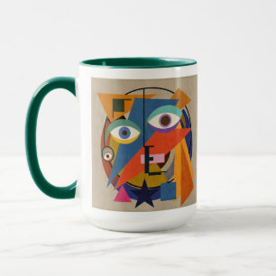 Mug Tableau Abstrait - Kandinsky Personnalisé