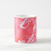 Mug Tableau abstrait rouge et gris (Centre)