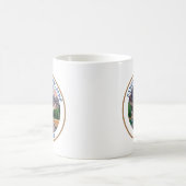 Mug Tableau aquarelle du parc national Banff (Centre)