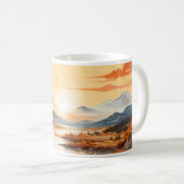Mug Tableau d'automne (Devant droit)