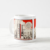 Mug Tableau de comparaison Queen Mary (Devant gauche)