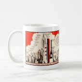 Mug Tableau de comparaison Queen Mary (Gauche)