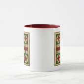 Mug Tableau de jeu Antique Parcheesi par Ethan Harper (Centre)