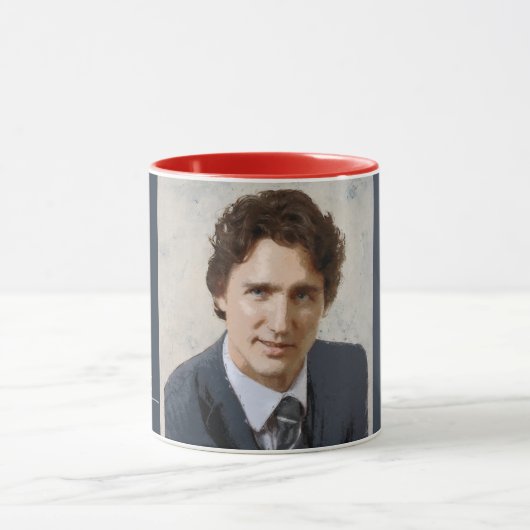 Mug Tableau de Justin Trudeau (Centre)